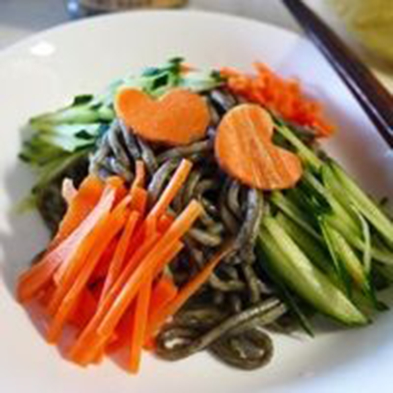 CHINESE TRADITIONAL DISHES Cold Noodle With Black Sesame Sauce FLAVOR FULL FOODS INC.